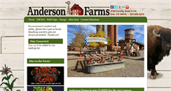 Desktop Screenshot of andersonfarms.com